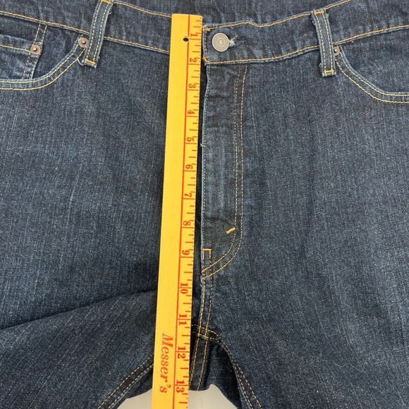 Levi's 541 Athletic Taper Jeans Dark Wash Blue Mens 44x30 - Picture 5 of 7